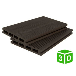 Террасная доска из ДПК 3D 135*20 мм